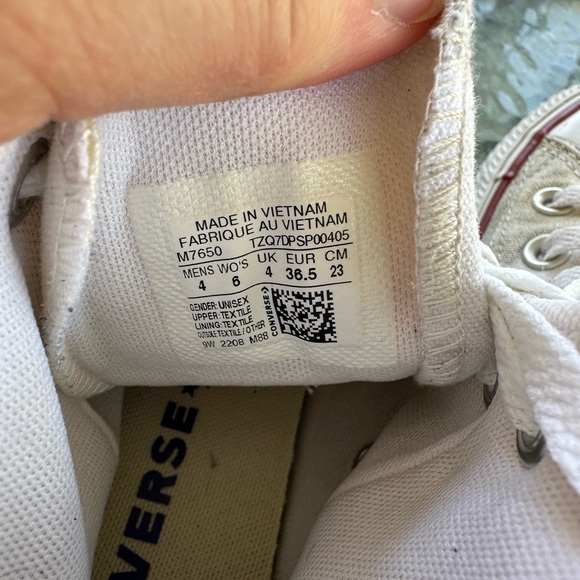 Converse All Star‎ Chuck Taylor's  M7650 Hi Top Men's 4 Or Woman's 6 - Picture 11 of 11